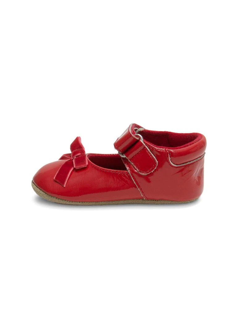 Robeez Baby Girl’s Patent Leather
Bow Mary Jane Shoes 3