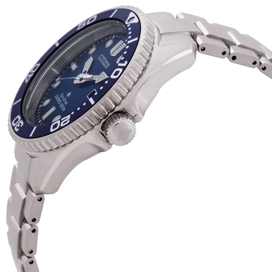 Citizen Open Box - Citizen Promaster Dive Eco-Drive Blue Dial Men's Watch BN0260-54L