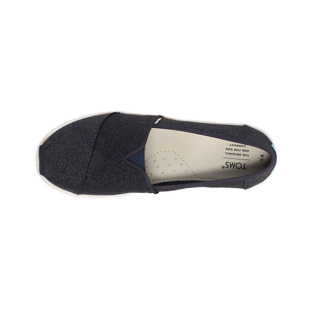 TOMS Alpargata Slip On Flats (Big Kid) 4