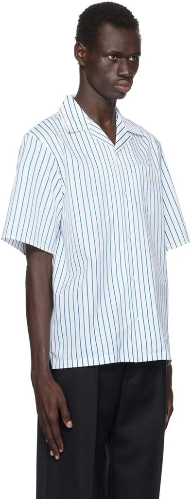 Marni Blue & White Striped Shirt 2