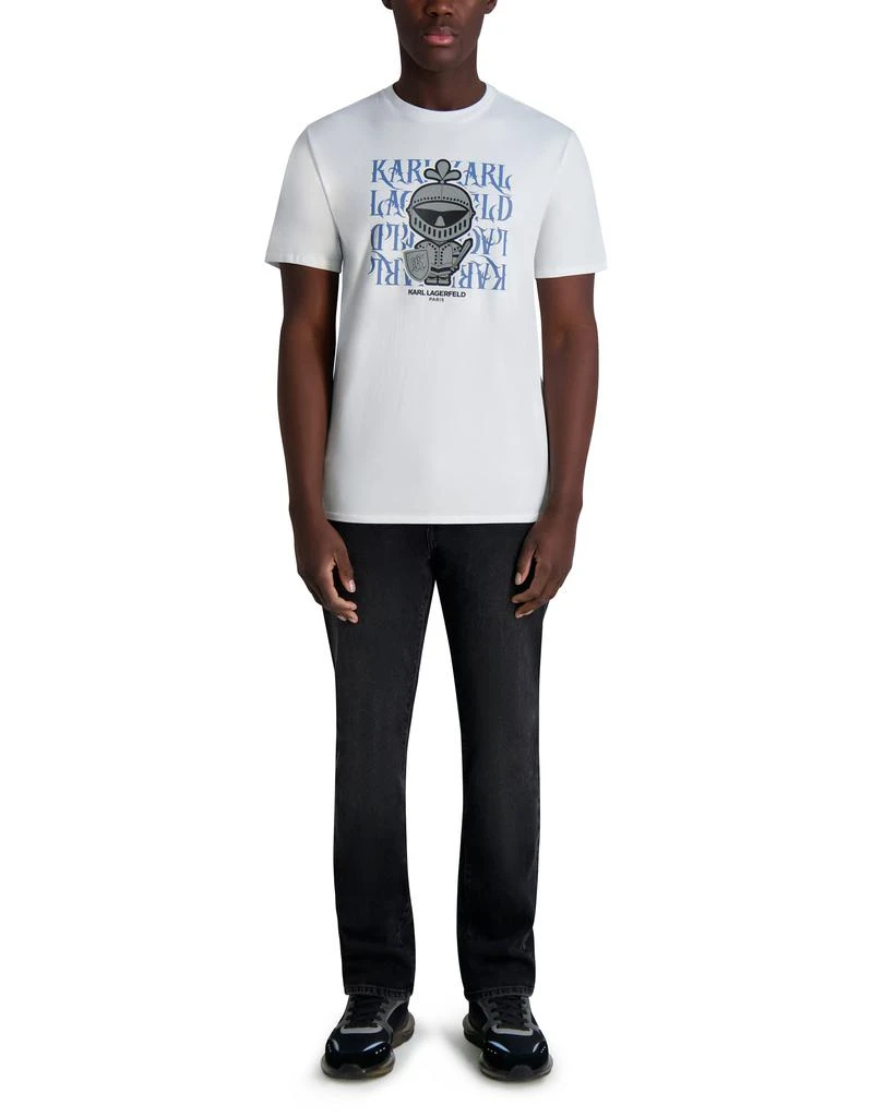 Karl Lagerfeld Paris GOTHIC LOGO KARL TEE 4