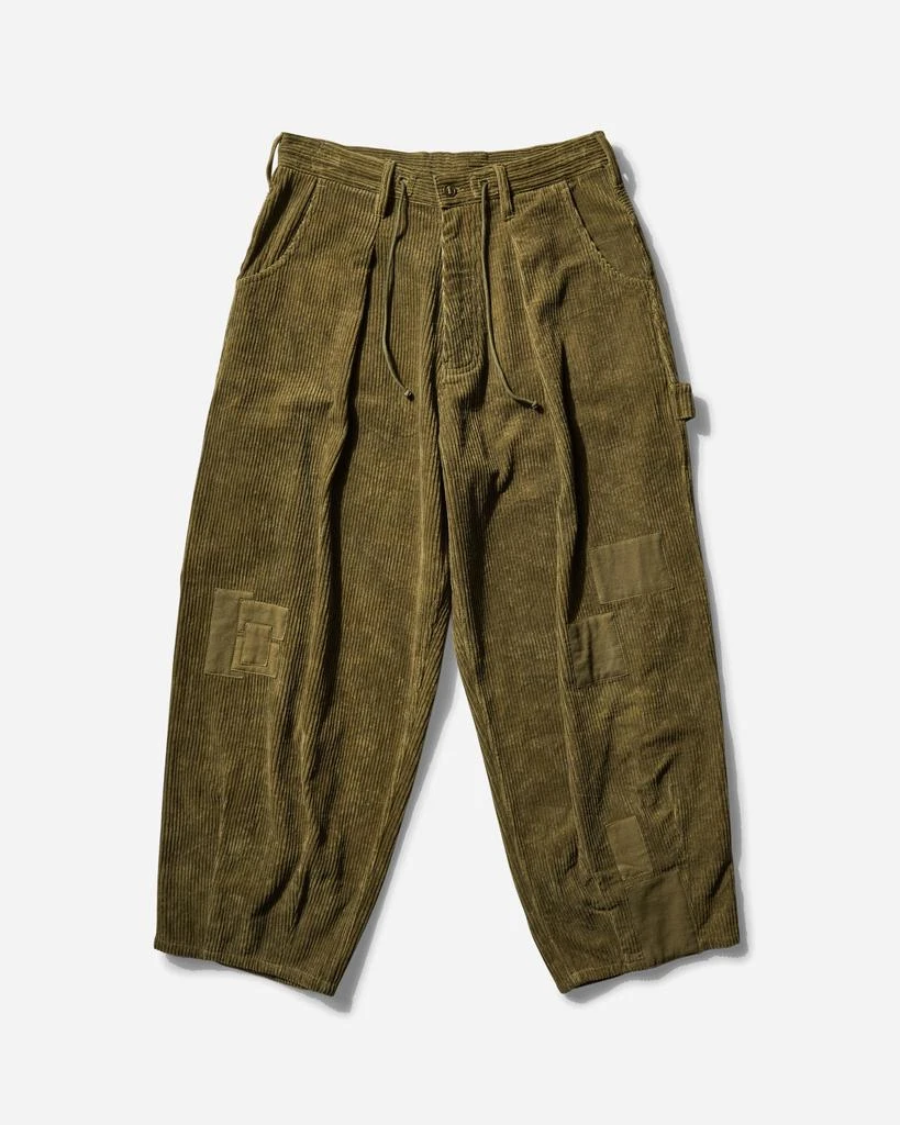 Story mfg. Men's Lush Carpenter Pants Olive 1