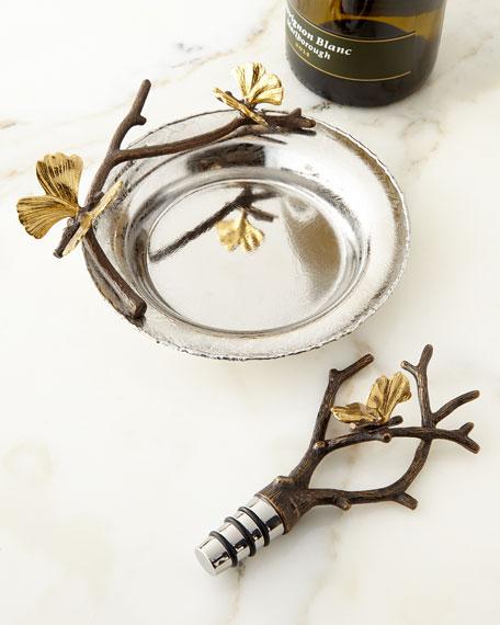 Michael Aram Butterfly Ginkgo Bottle Stopper