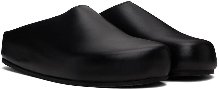 Studio Nicholson Black Wearing Clog Loafers 4