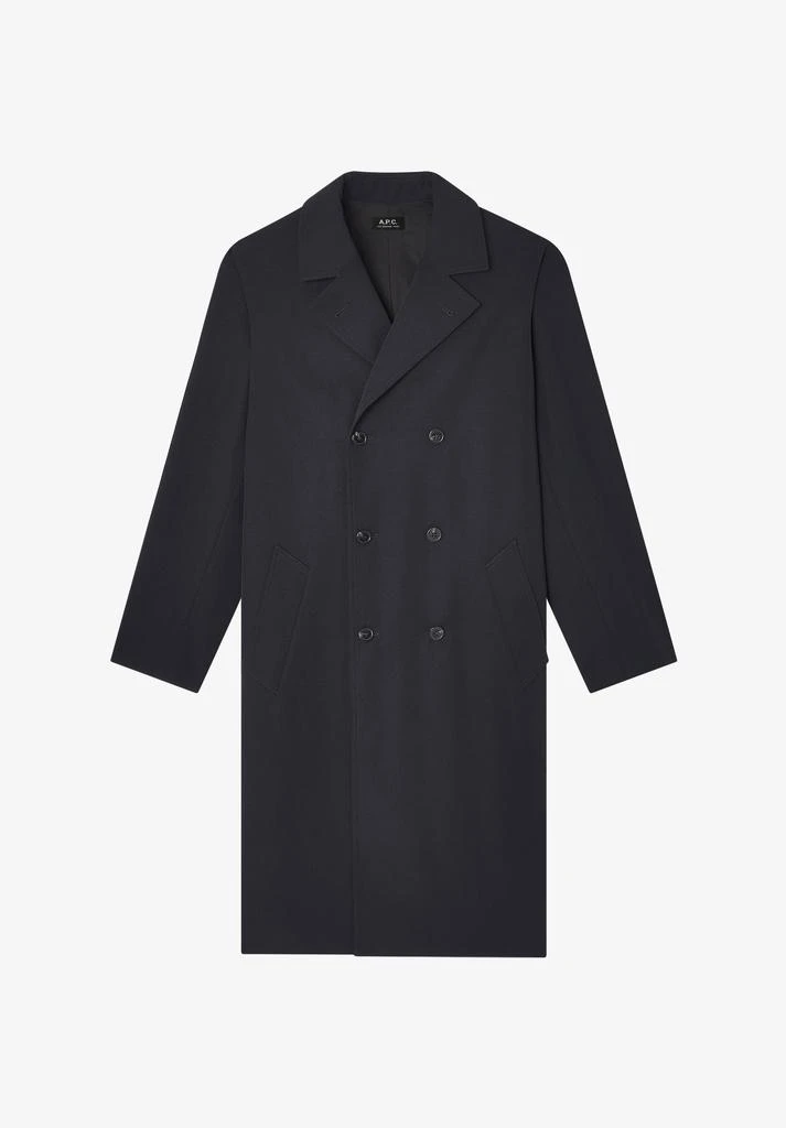 APC Double-breasted coat 2