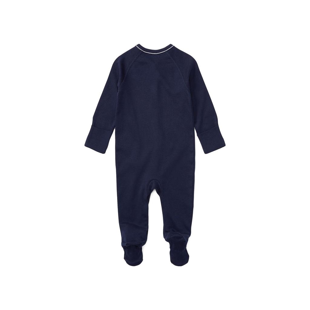 Polo Ralph Lauren Kids Cotton Jersey Footed Coverall (Infant)
