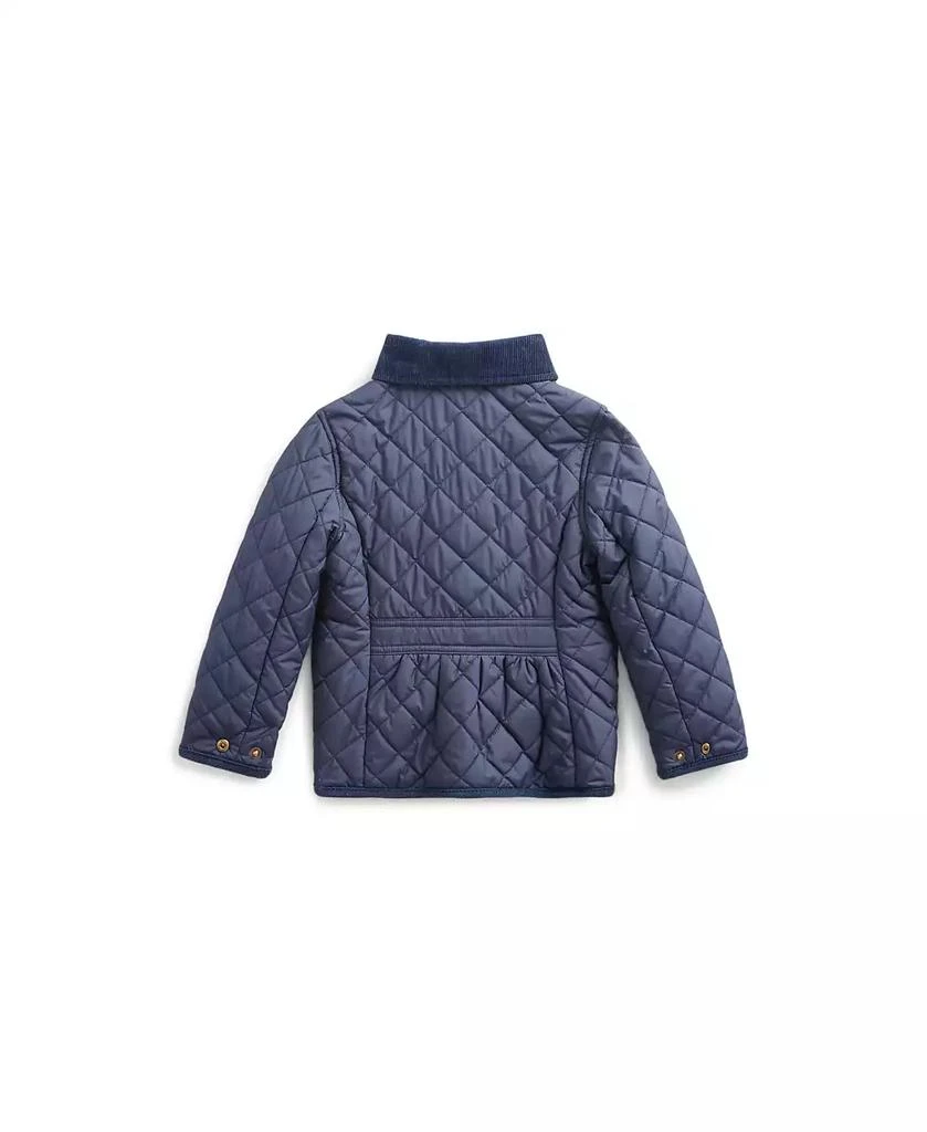 Ralph Lauren Toddler and Little Girls Quilted Water-Repellent Barn Jacket 6