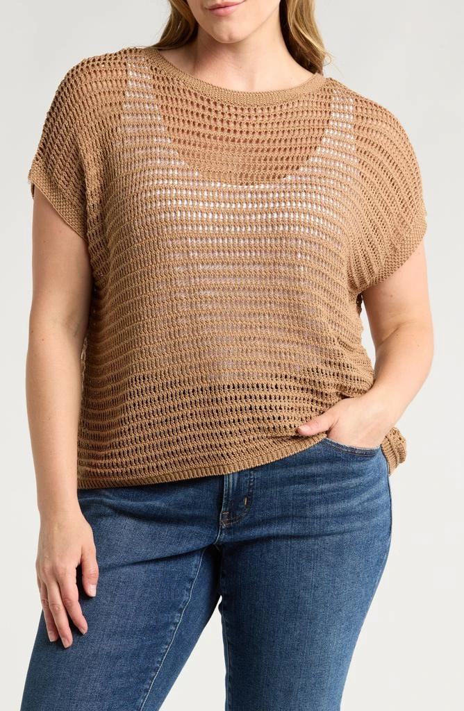 Max Studio Openwork Sweater 1