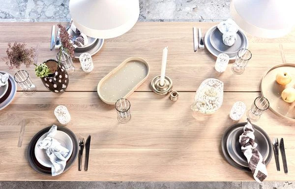 OYOY Living Design Lot De 2 Assiettes Marron En Terre Cuite Ø19Xh4Cm - Marron 4