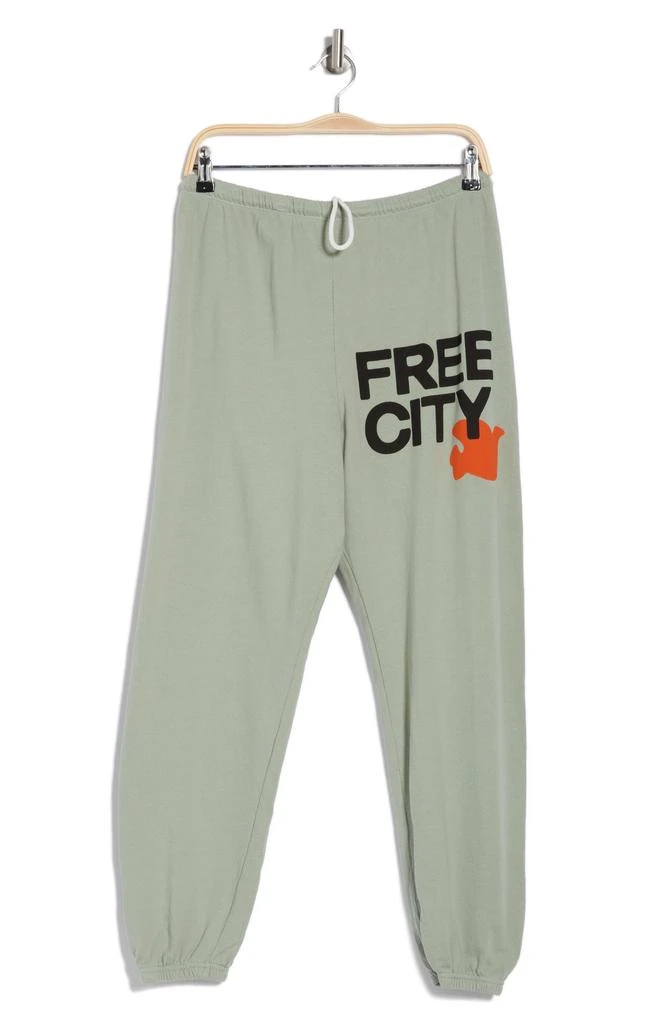 FREECITY Large Logo Sweatpants 1