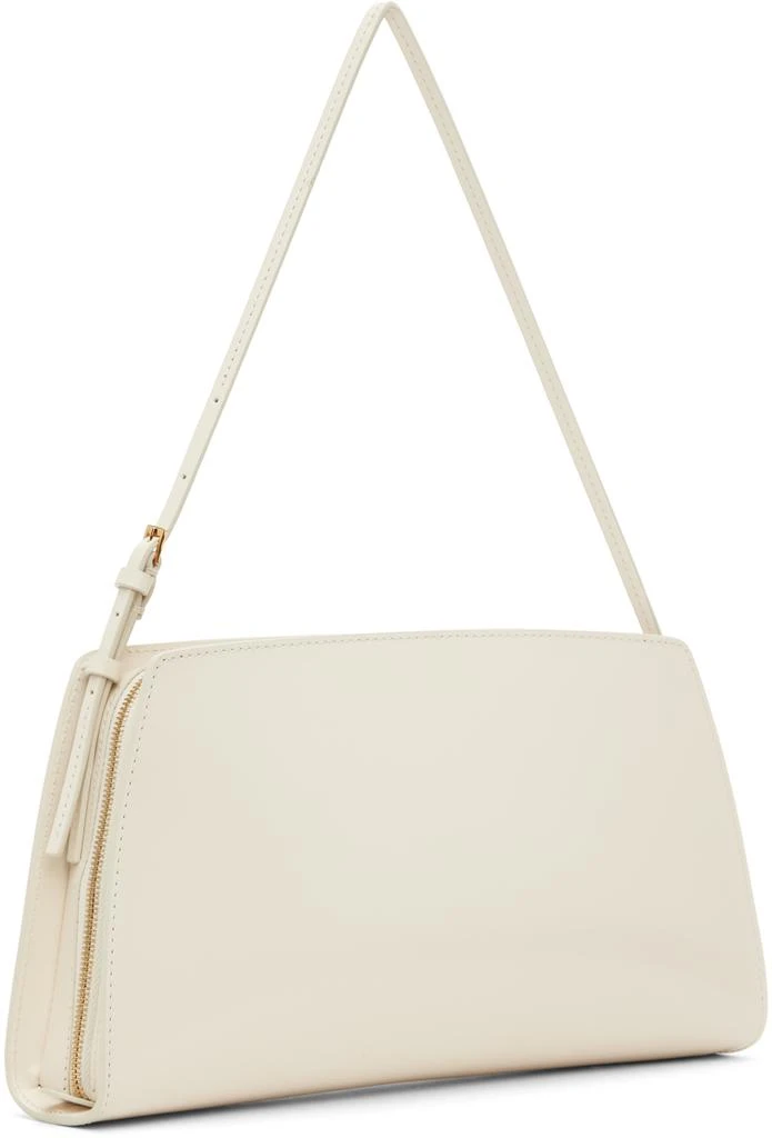 The Row Off-White Dalia Baguette Bag 3