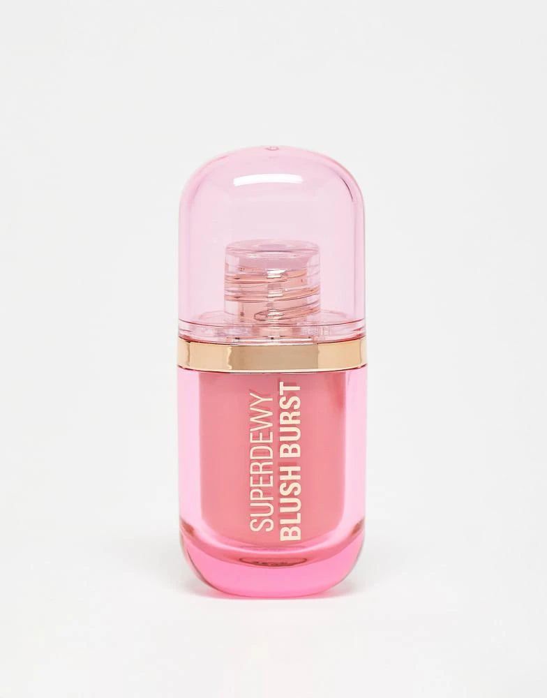 Revolution Revolution Superdewy Liquid Blush Burst Strawberry Milkshake 1