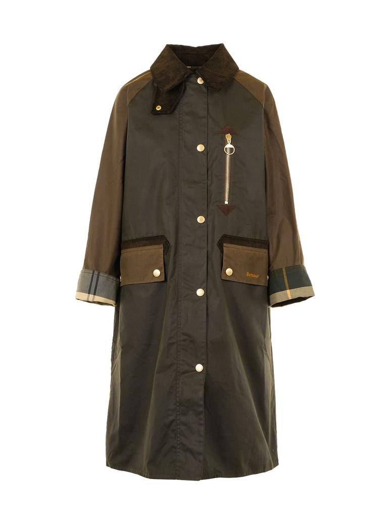 ジャケット・アウター BARBOUR 2LAYER SINGLE BREASTED COAT Shop Barbour Singled Breasted Zip Detailed Coat on Sale at