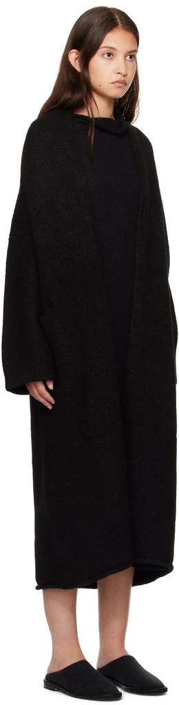 LAUREN MANOOGIAN Black Long Shawl Cardigan 2