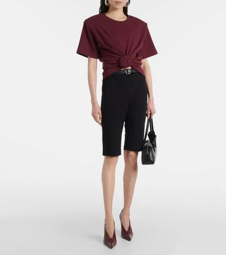 Magda Butrym Mid-rise biker shorts 2