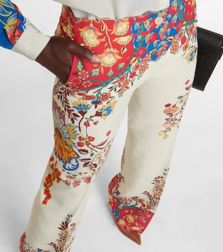 ETRO High-rise printed pants 5