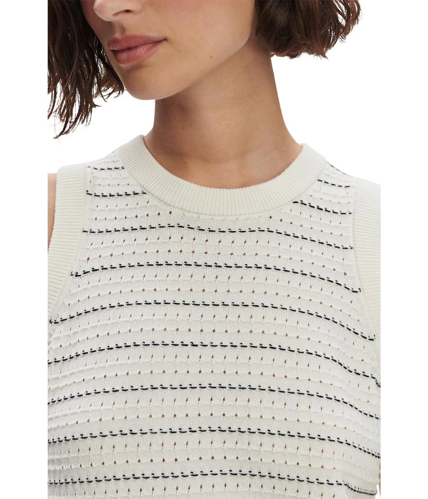 Varley Mindy Contrast Stitch Knit Dress 3