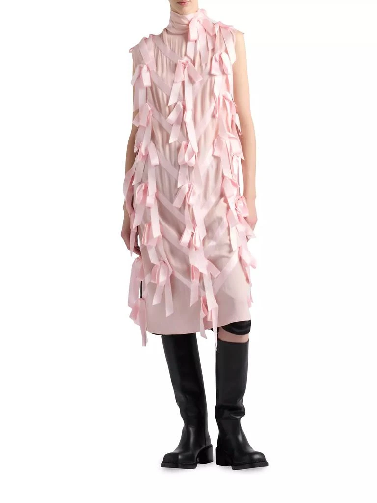 Prada Sablé Dress with Bows 2