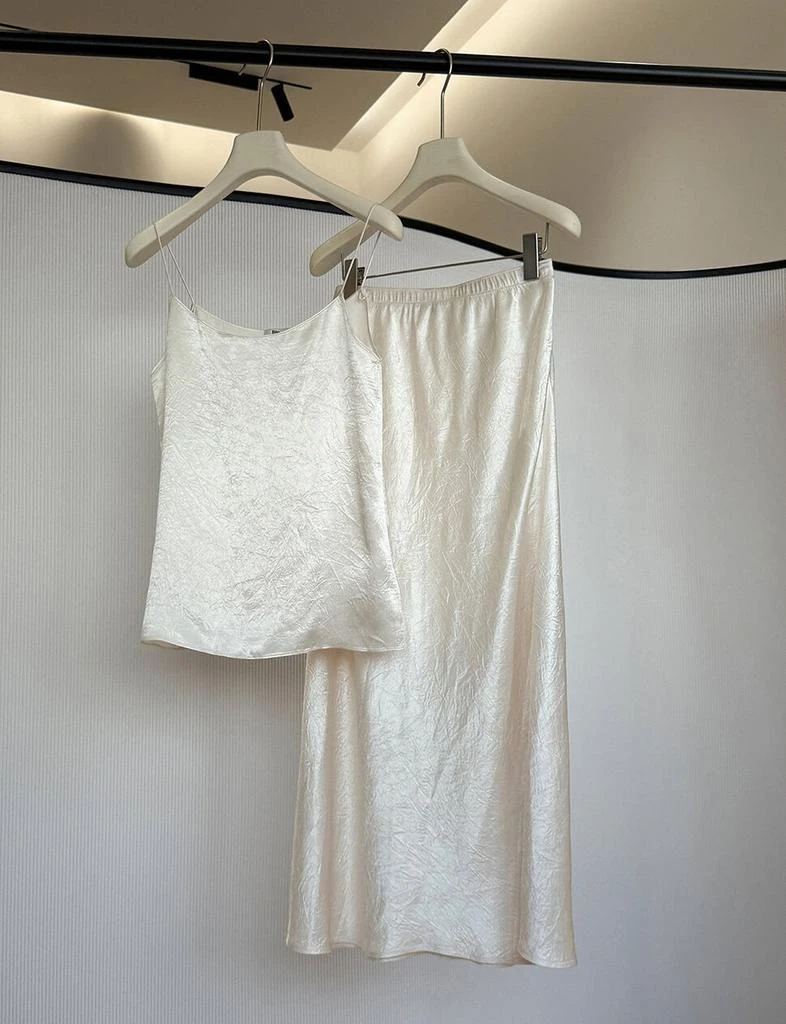 Pixie Market Satin Midi Skirt -PREORDER 10