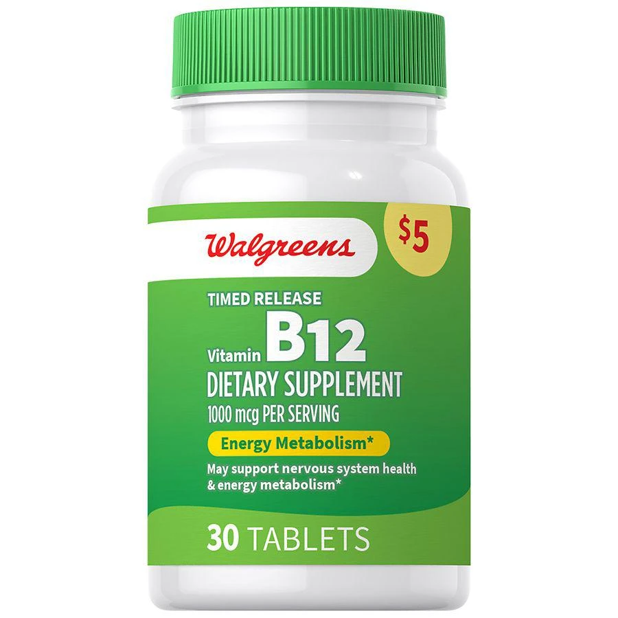 Walgreens Vitamin B12 Tablets (30 days) 1