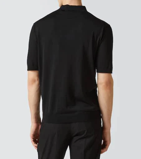 Gucci Logo wool polo shirt 4