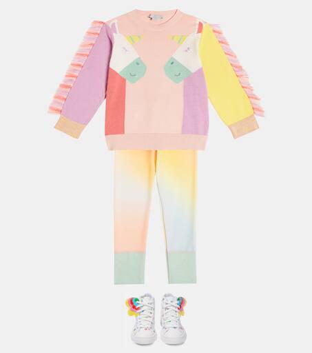 Stella McCartney Embroidered cotton sweatshirt