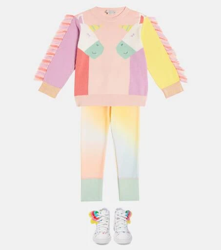 Stella McCartney Embroidered cotton sweatshirt 2