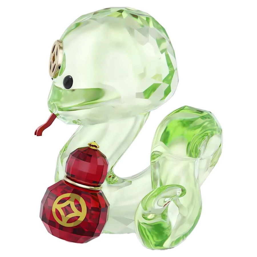 Swarovski Asian Symbols Cute Snake Crystal Figurine