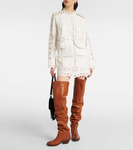 Isabel Marant Amati leather over-the-knee boots 2