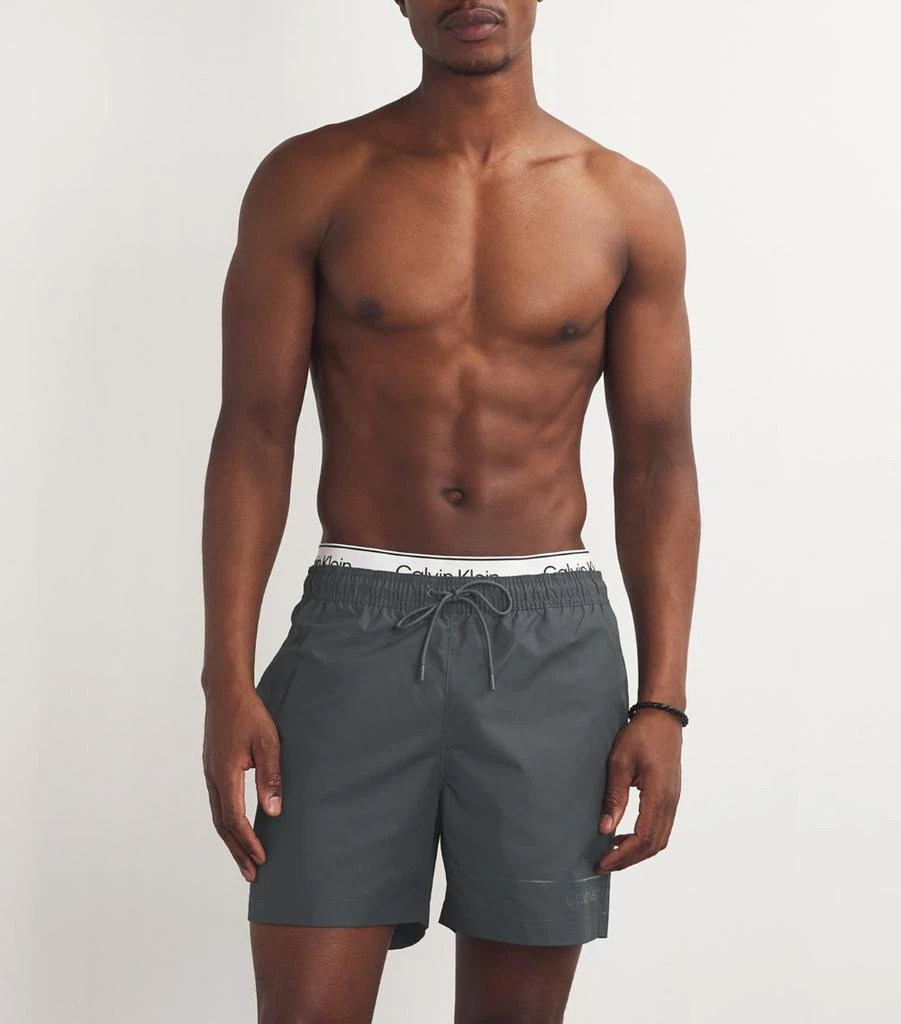 Calvin Klein Meta Legacy Waistband Swim Shorts 2