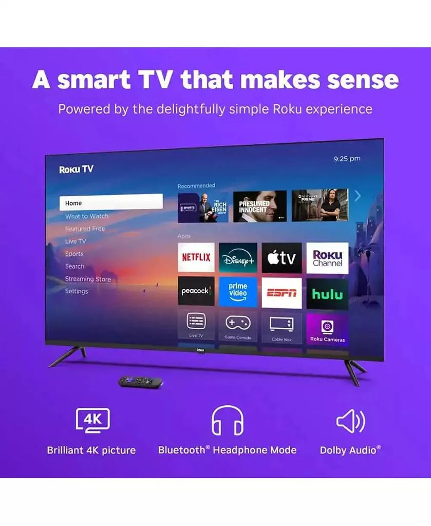 Roku 50" Class Select Series 4K LED Smart TV - 50R4C5 5