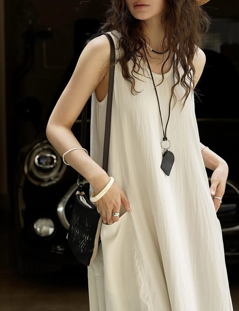 Pixie Market Beige Parachute Dress-PREORDER 4