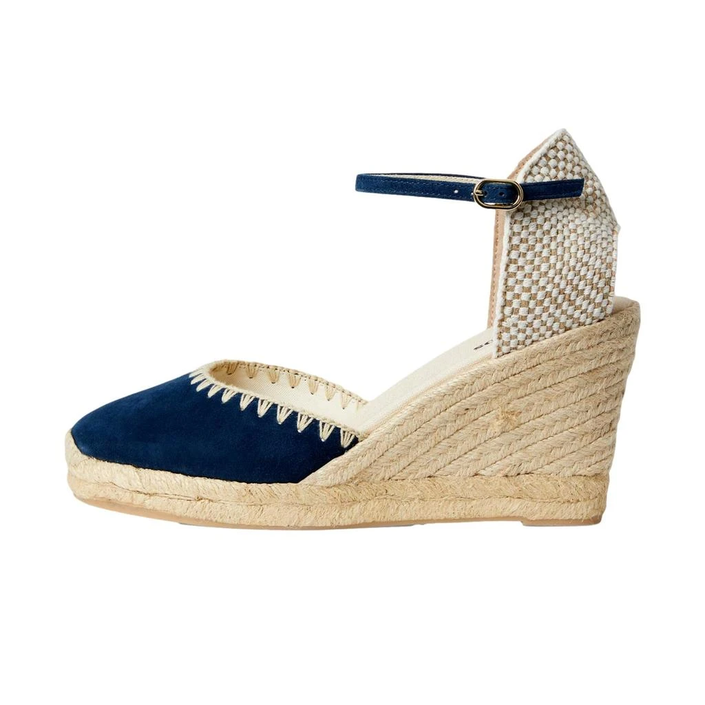 Soludos Marseille Wedge Espadrille Armada Blue  W01MW046NA Women's 1