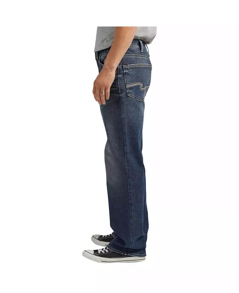 Silver Jeans Co. Men's Gordie Relaxed Fit Straight Leg Jeans 3