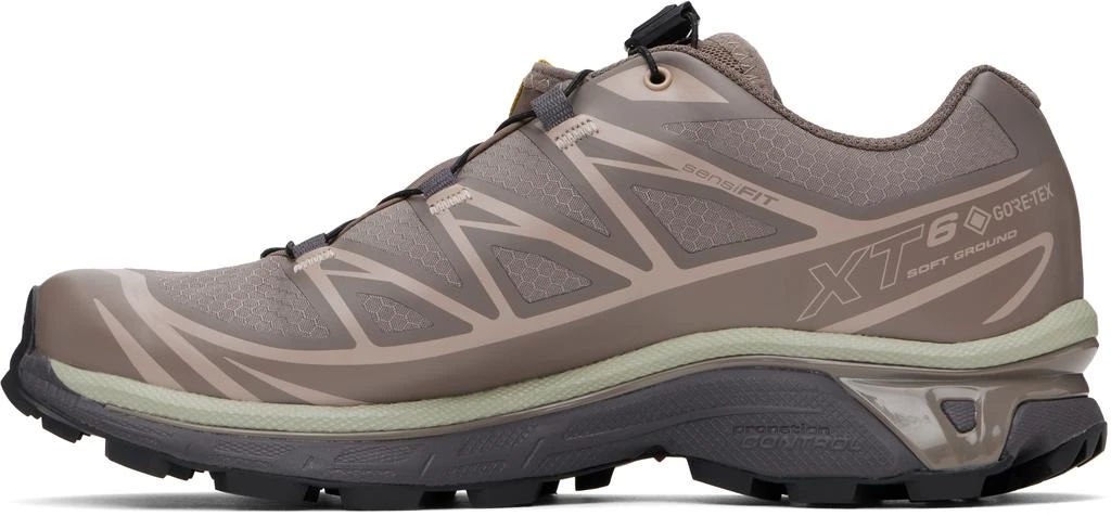 Salomon Taupe XT-6 GORE-TEX Sneakers 3