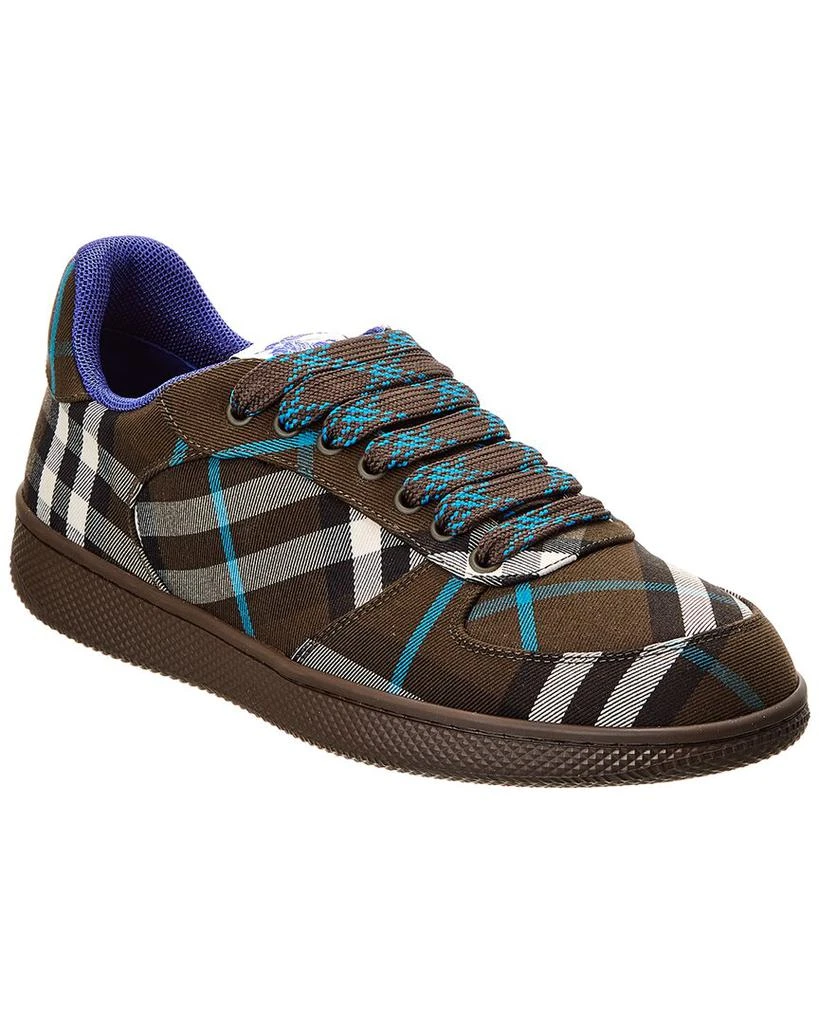 Burberry Terrace Check Canvas Sneaker 1