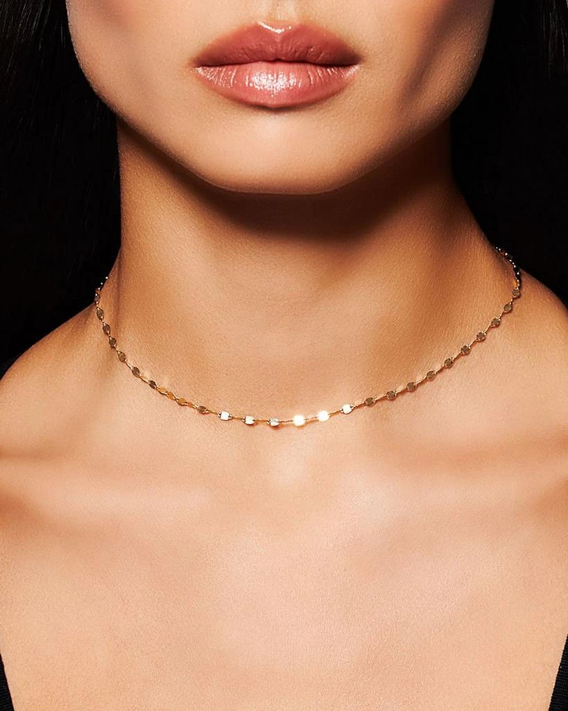 LANA Jewelry 14K Yellow Gold Mega Gloss Blake Chain Choker Necklace, 15" 2