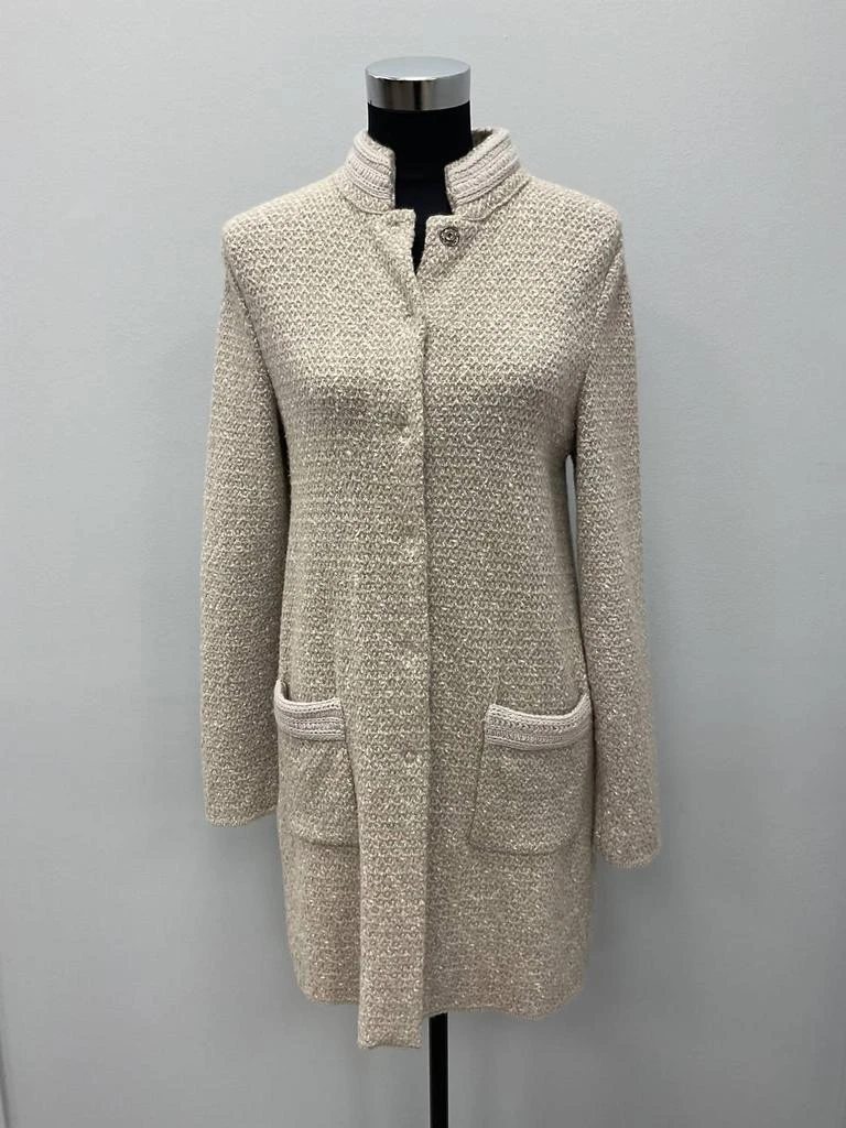 Anneclaire Anneclaire - LUREX TWEED WOOL SWEATER COAT