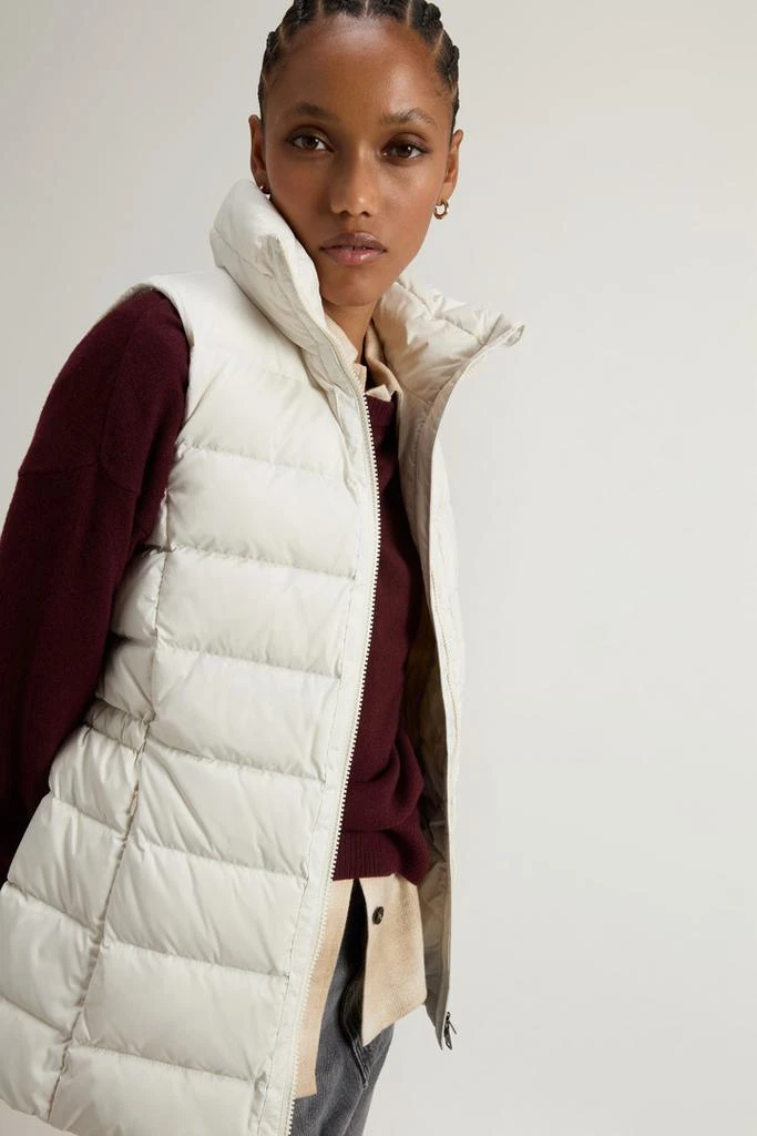 Woolrich Quilted Microfiber Shirley Vest - Women - Black 4