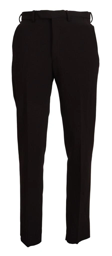 BENCIVENGA BENCIVENGA Brown Straight Fit Formal  Pants 1