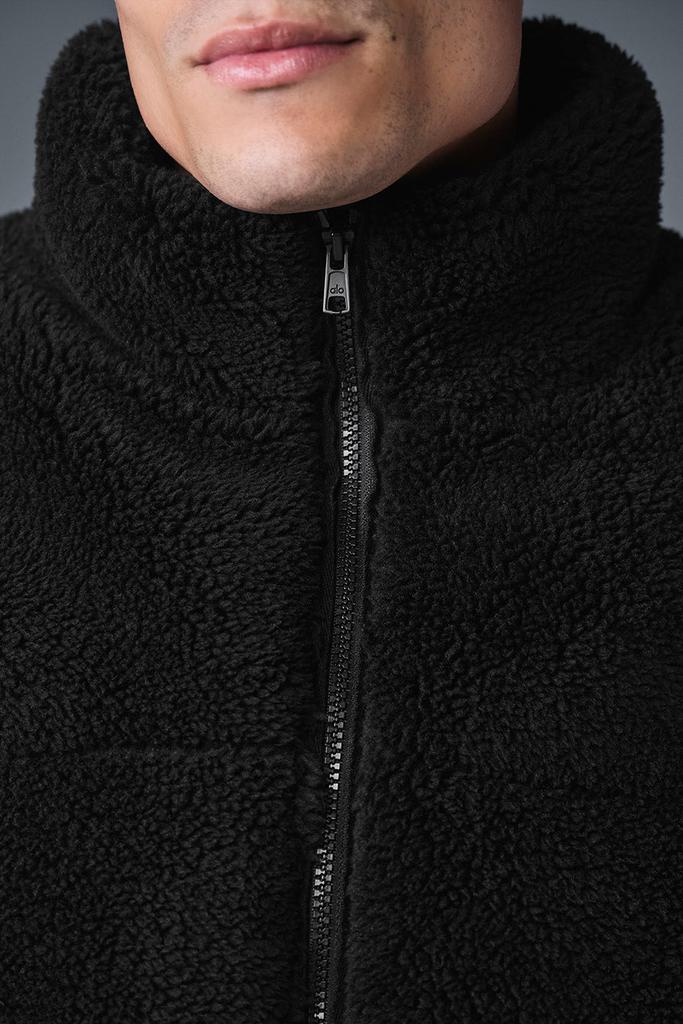 Alo Sherpa Stage Puffer - Black - Coats - Free Shipping - BeyondStyle