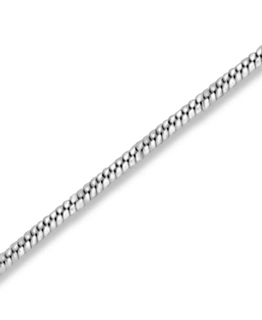 Giani Bernini Sterling Silver Necklace, 16" Square Snake Chain 4