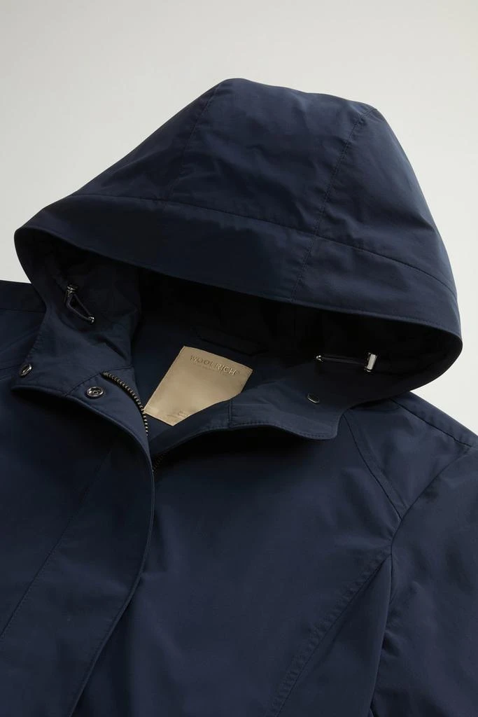 Woolrich Summer Parka in Urban Touch - Women - Blue 6