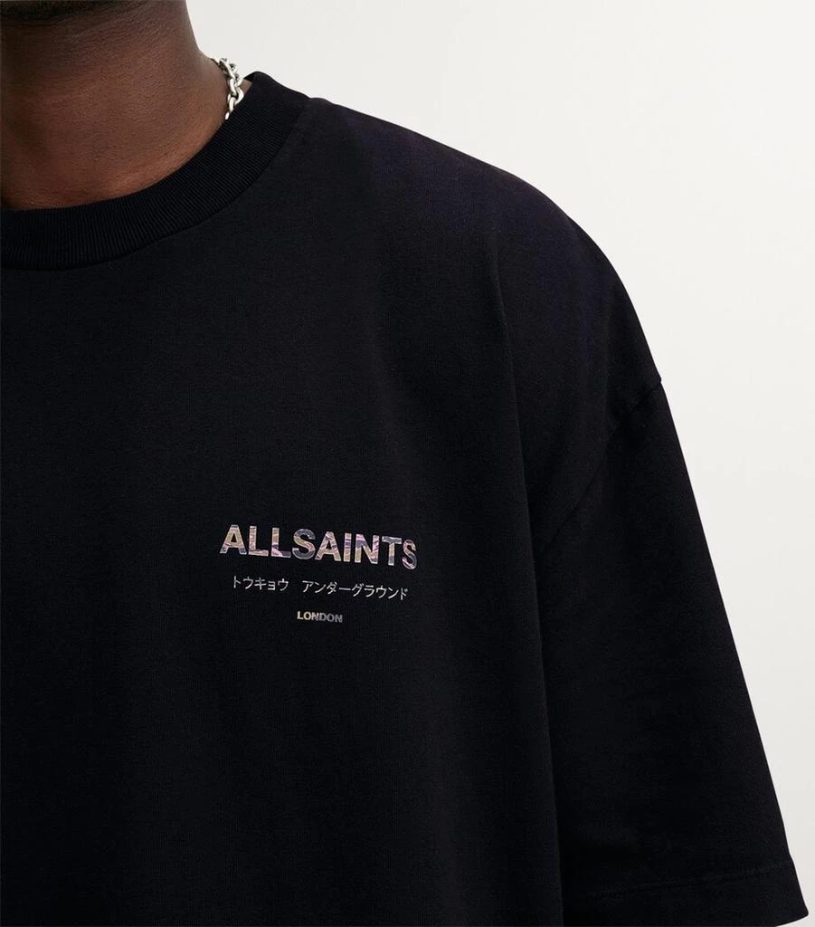 ALL SAINTS Organic Cotton Underground T-Shirt 5