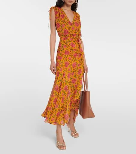 VERONICA BEARD Dovima silk midi dress 2
