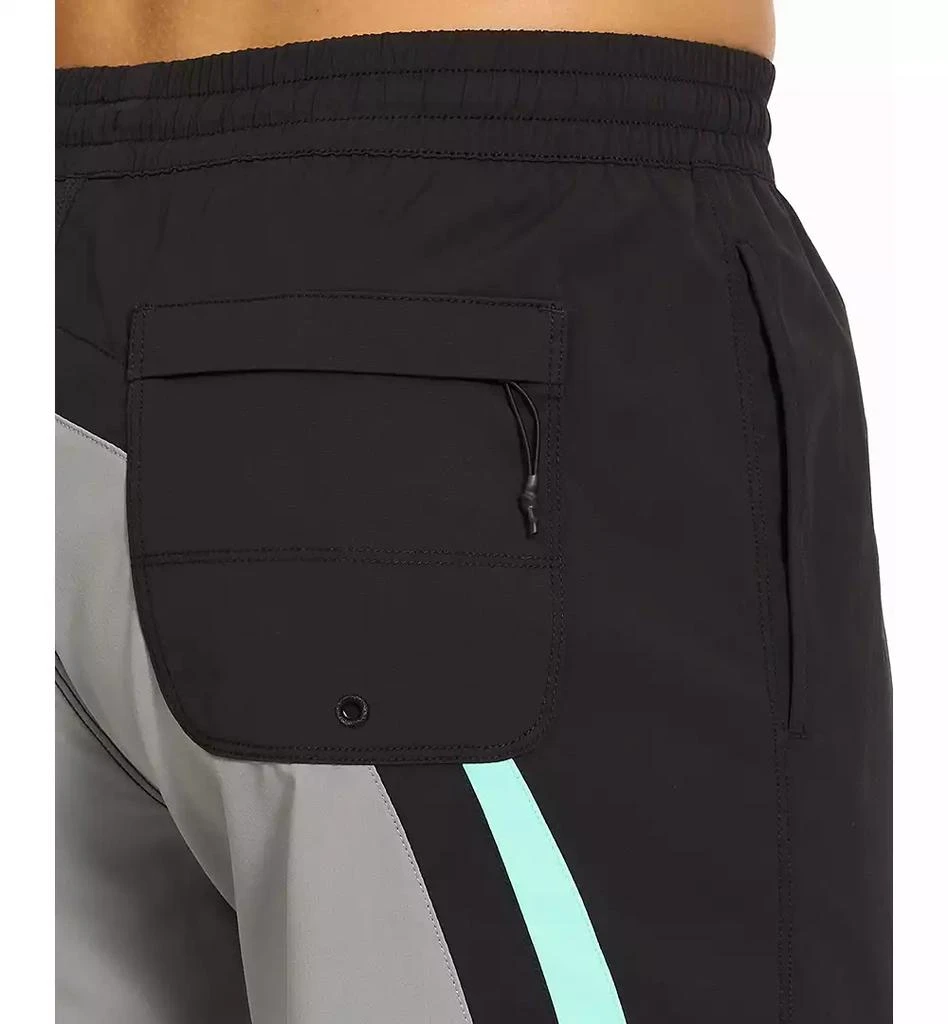 Puma Men's 7" Swim SWXP Colorblocked Trunks 4