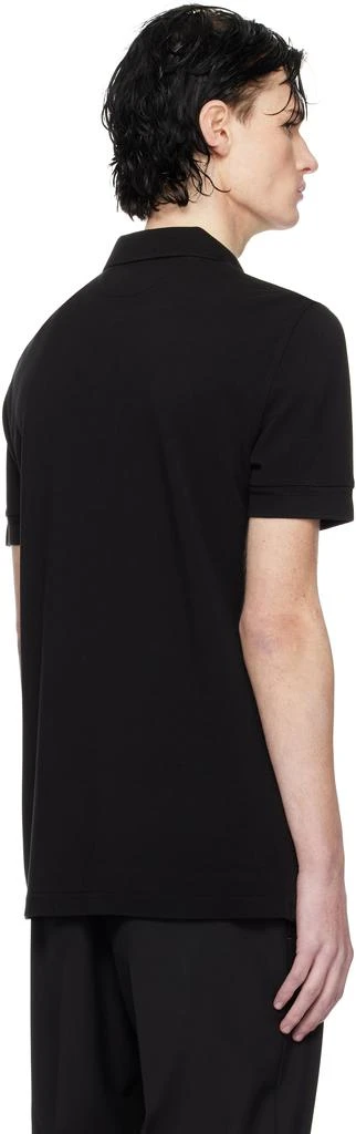 Tom Ford Black Three-Button Polo 3