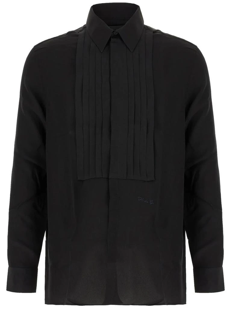 Givenchy Givenchy Collared Long-Sleeve Shirt from Cettire