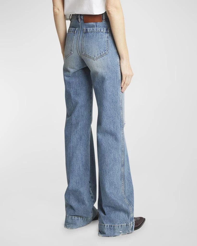 Victoria Beckham Alina Straight-Leg Jeans 5