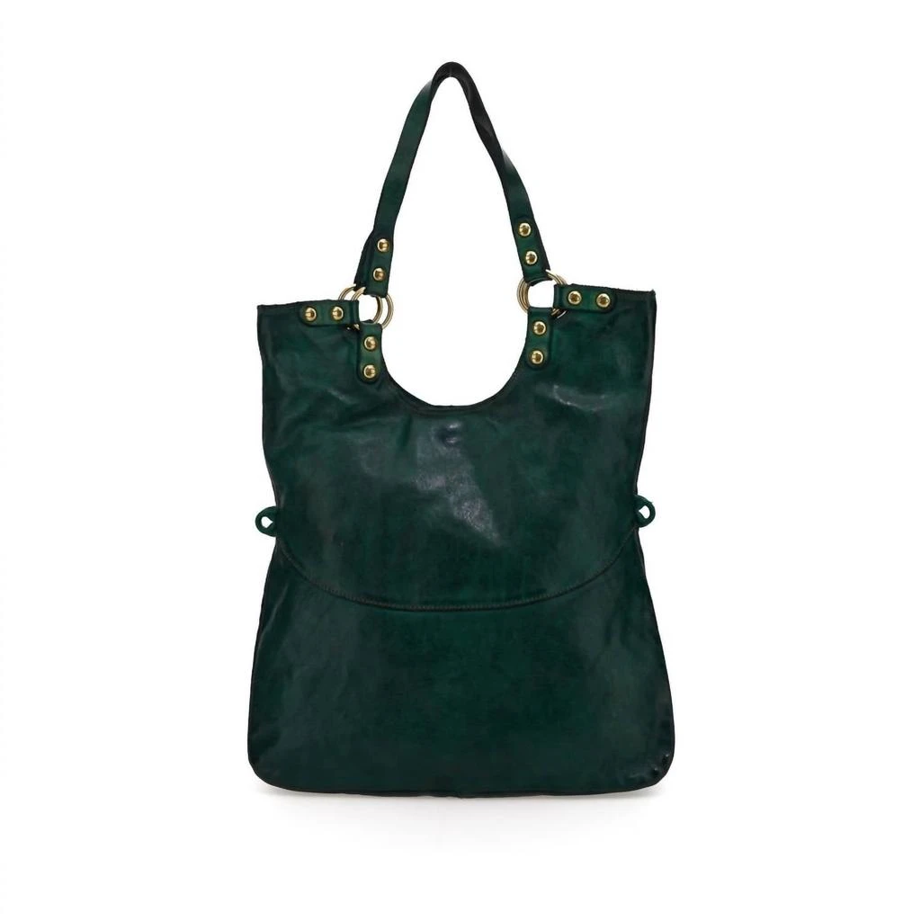 CAMPOMAGGI Women's Mamore Shopping Bag In Green 2